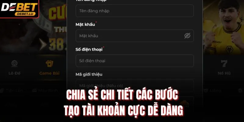 Đăng Ký Debet Nhận Ưu Đãi Đặc Biệt Và Hướng Dẫn Chi Tiết 3 Chia sẻ chi tiết các bước tạo tài khoản cực dễ dàng