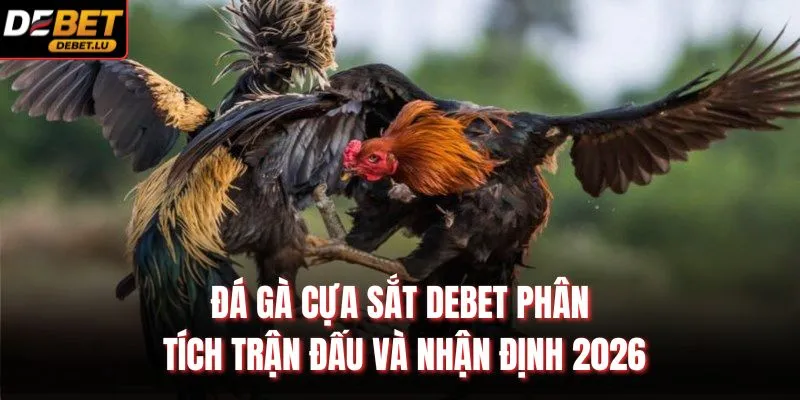 Đá Gà Cựa Sắt Debet Phân Tích Trận Đấu Và Nhận Định 2026 1 Đá Gà Cựa Sắt