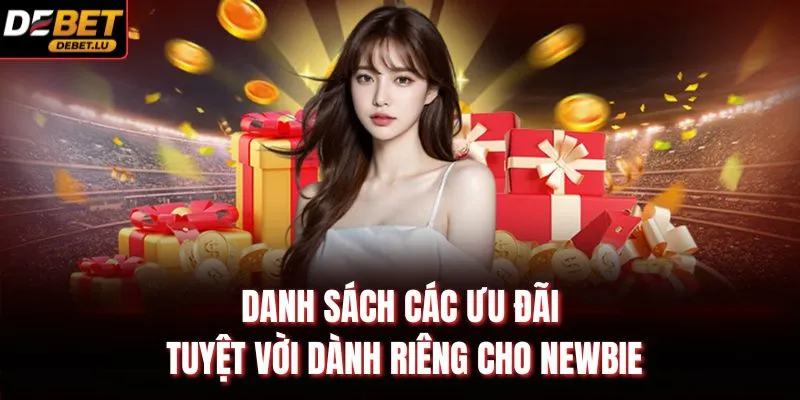 Danh sách các ưu đãi tuyệt vời dành riêng cho newbie